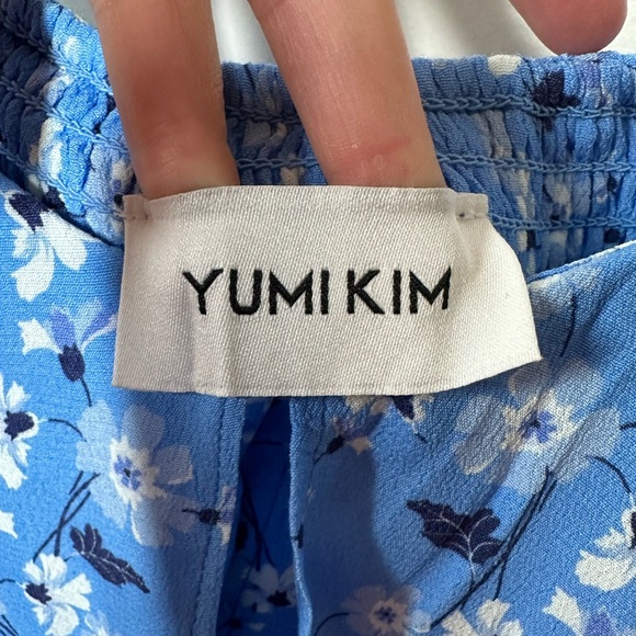 Yumi Kim Fling Ray Of Light Blue Floral Maxi Dress Size 0 - Picture 7 of 11